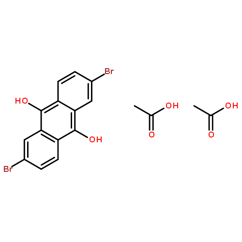 9,10-Anthracenediol, 2,6-dibromo-, diacetate