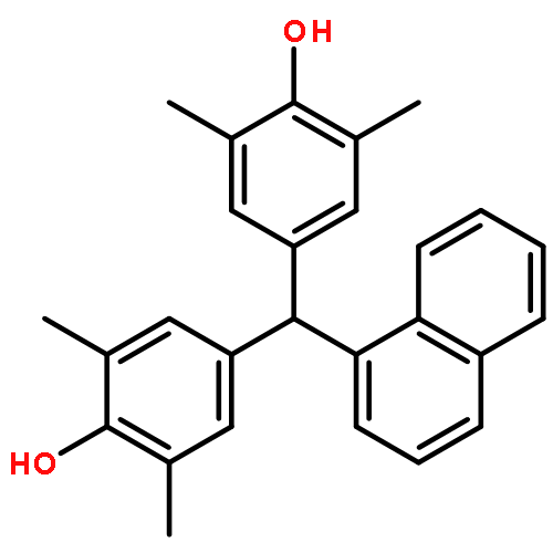 4-[(4-hydroxy-3,5-dimethylphenyl)-naphthalen-1-ylmethyl]-2,6-dimethylphenol