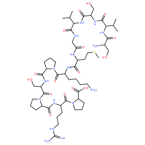 L-Proline,L-seryl-L-valyl-L-seryl-L-valylglycyl-L-methionyl-L-lysyl-L-prolyl-L-seryl-L-prolyl-L-arginyl-