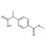 Benzeneacetic acid,4-(methoxycarbonyl)-a-methyl-