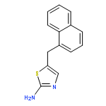 5-(1-naphthylmethyl)-1,3-thiazol-2-amine