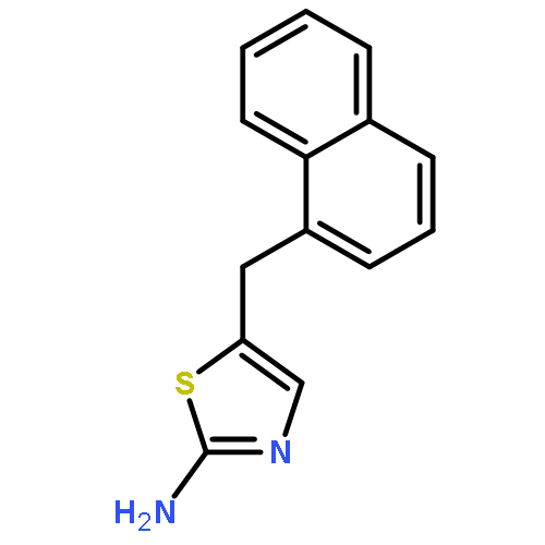 5-(1-naphthylmethyl)-1,3-thiazol-2-amine