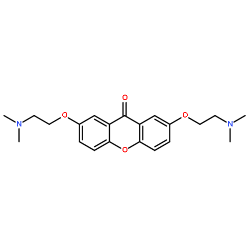 9H-Xanthen-9-one, 2,7-bis[2-(dimethylamino)ethoxy]-