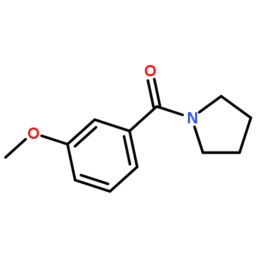 (3-methoxyphenyl)(pyrrolidin-1-yl)methanone