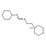 4-(2-{[(cyclohexylimino)methylidene]amino}ethyl)-4-methylmorpholin-4-ium