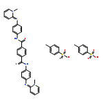 N,N'-bis(4-{[(2E)-1-methylpyridin-2(1H)-ylidene]amino}phenyl)benzene-1,4-dicarboxamide 4-methylbenzenesulfonate (1:2)