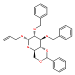 a-D-Galactopyranoside,2-propen-1-yl 2,3-bis-O-(phenylmethyl)-4,6-O-(phenylmethylene)-