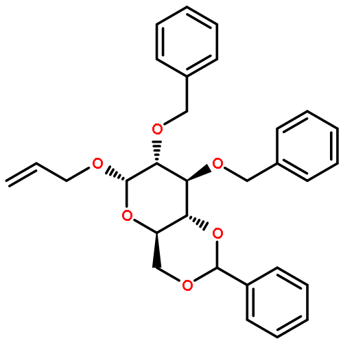 a-D-Galactopyranoside,2-propen-1-yl 2,3-bis-O-(phenylmethyl)-4,6-O-(phenylmethylene)-