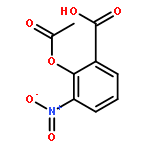 Benzoic acid, 2-(acetyloxy)-3-nitro-