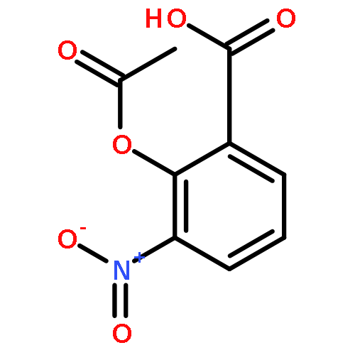 Benzoic acid, 2-(acetyloxy)-3-nitro-