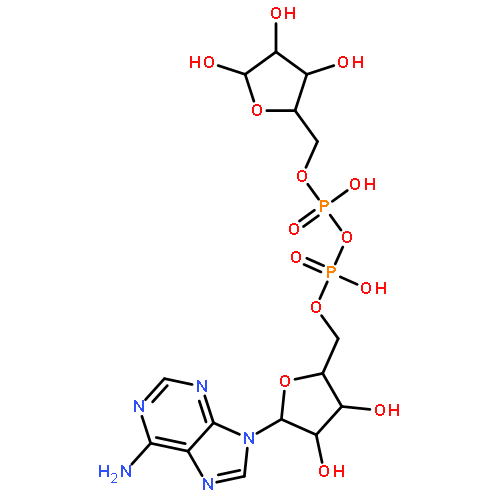 [5-(6-aminopurin-9-yl)-3,4-dihydroxyoxolan-2-yl]methyl [hydroxy-[(3,4,5-trihydroxyoxolan-2-yl)methoxy]phosphoryl] Hydrogen Phosphate