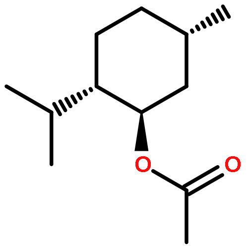 Cyclohexanol, 5-methyl-2-(1-methylethyl)-, acetate, (1R,2S,5S)-rel-