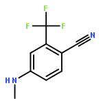 Benzonitrile, 4-(methylamino)-2-(trifluoromethyl)-