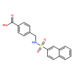 4-{[(2-naphthylsulfonyl)amino]methyl}benzoic acid