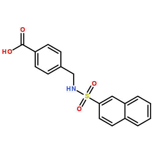 4-{[(2-naphthylsulfonyl)amino]methyl}benzoic acid