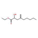 Nonanoic acid, 2-hydroxy-4-methylene-, ethyl ester, (2R)-