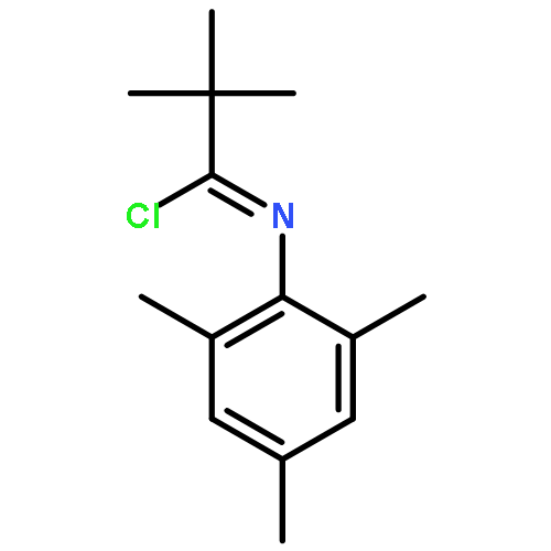 Propanimidoyl chloride, 2,2-dimethyl-N-(2,4,6-trimethylphenyl)-