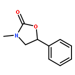 2-Oxazolidinone, 3-methyl-5-phenyl-