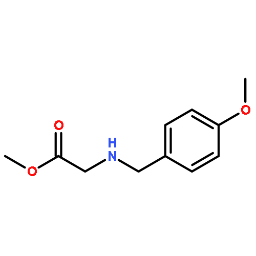 Glycine, N-[(4-methoxyphenyl)methyl]-, methyl ester