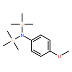 Silanamine, N-(4-methoxyphenyl)-1,1,1-trimethyl-N-(trimethylsilyl)-