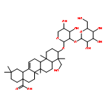 Olean-12-en-28-oicacid, 3-[(2-O-b-D-glucopyranosyl-a-L-arabinopyranosyl)oxy]-23-hydroxy-,(3b,4a)-