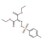 Propanedioic acid, [[[(4-methylphenyl)sulfonyl]oxy]imino]-, diethyl ester