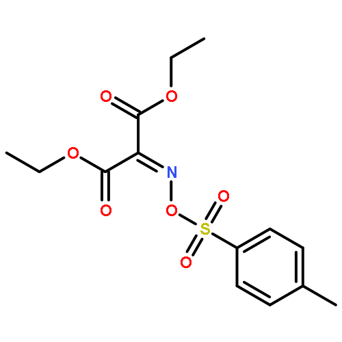 Propanedioic acid, [[[(4-methylphenyl)sulfonyl]oxy]imino]-, diethyl ester