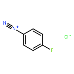 Benzenediazonium, 4-fluoro-, chloride