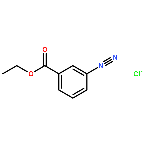 Benzenediazonium, 3-(ethoxycarbonyl)-, chloride