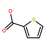 2-Thiophenecarboxylicacid, ion(1-)