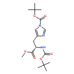 L-Histidine, N,1-bis[(1,1-dimethylethoxy)carbonyl]-, methyl ester