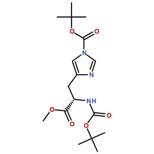 L-Histidine, N,1-bis[(1,1-dimethylethoxy)carbonyl]-, methyl ester