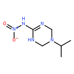 1,3,5-Triazin-2-amine, 1,4,5,6-tetrahydro-5-(1-methylethyl)-N-nitro-