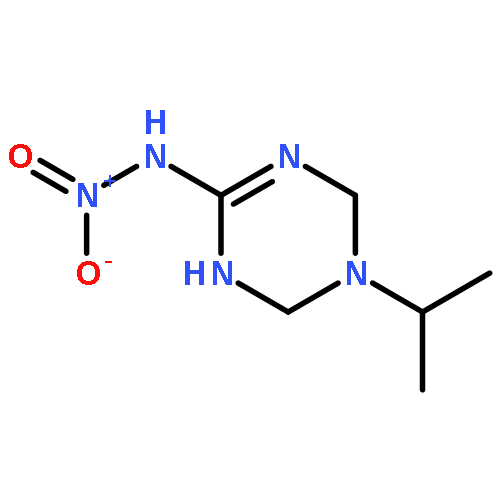 1,3,5-Triazin-2-amine, 1,4,5,6-tetrahydro-5-(1-methylethyl)-N-nitro-