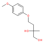 1,2-Butanediol, 4-(4-methoxyphenoxy)-2-methyl-, (2S)-