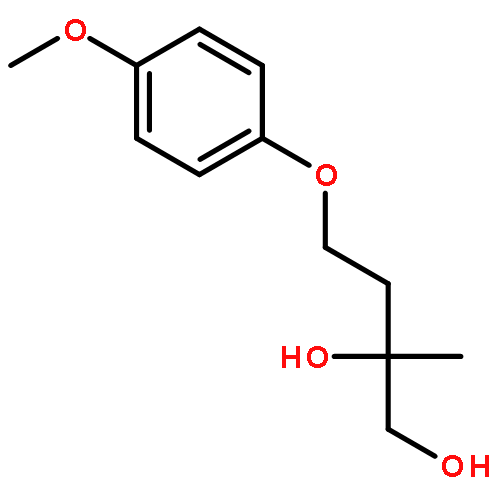 1,2-Butanediol, 4-(4-methoxyphenoxy)-2-methyl-, (2S)-