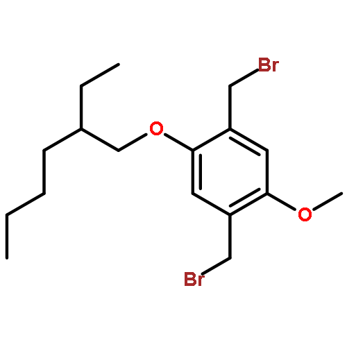 1,4-Bis(bromomethyl)-2-((2-ethylhexyl)oxy)-5-methoxybenzene