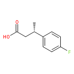 Benzenepropanoic acid,4-fluoro-b-methyl-, (bS)-