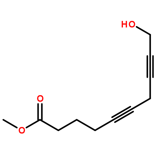 5,8-Decadiynoic acid, 10-hydroxy-, methyl ester