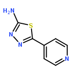 5-(Pyridin-4-yl)-1,3,4-thiadiazol-2-amine