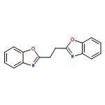 Benzoxazole, 2,2'-(1,2-ethanediyl)bis-