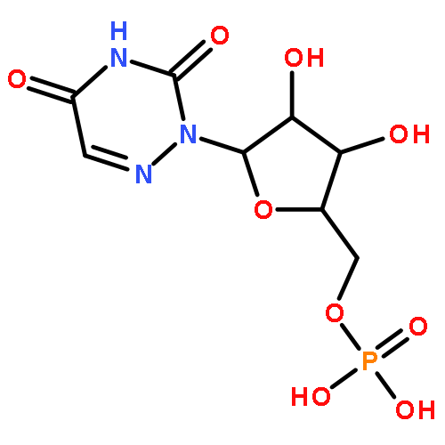 1,2,4-Triazine-3,5(2H,4H)-dione,2-(5-O-phosphono-b-D-ribofuranosyl)-