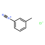 Benzenediazonium, 3-methyl-, chloride