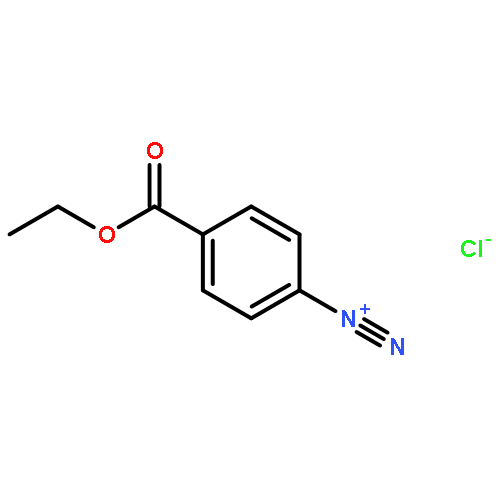 Benzenediazonium, 4-(ethoxycarbonyl)-, chloride