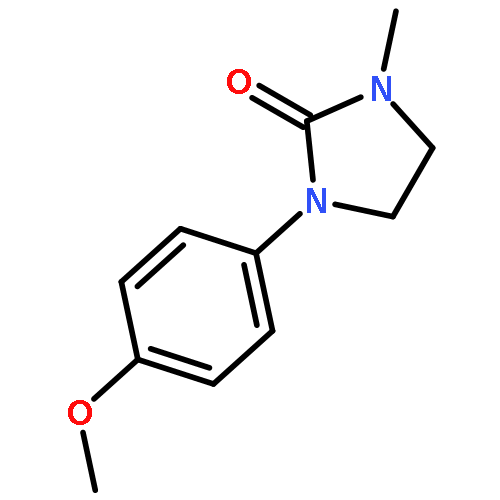 2-IMIDAZOLIDINONE, 1-(4-METHOXYPHENYL)-3-METHYL-