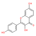 4H-1-Benzopyran-4-one,3,7-dihydroxy-2-(4-hydroxyphenyl)-