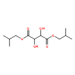 Bis(2-methylpropyl) 2,3-dihydroxybutanedioate