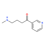 1-Butanone,4-(methylamino)-1-(3-pyridinyl)-