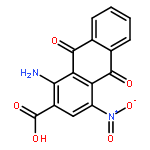 1-Amino-4-nitro-9,10-dioxo-9,10-dihydroanthracene-2-carboxylic acid