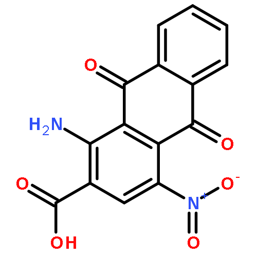 1-Amino-4-nitro-9,10-dioxo-9,10-dihydroanthracene-2-carboxylic acid